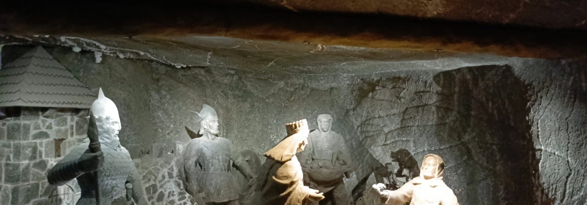 Laying it all - Wieliska Salt Mine