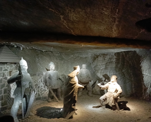 Laying it all - Wieliska Salt Mine